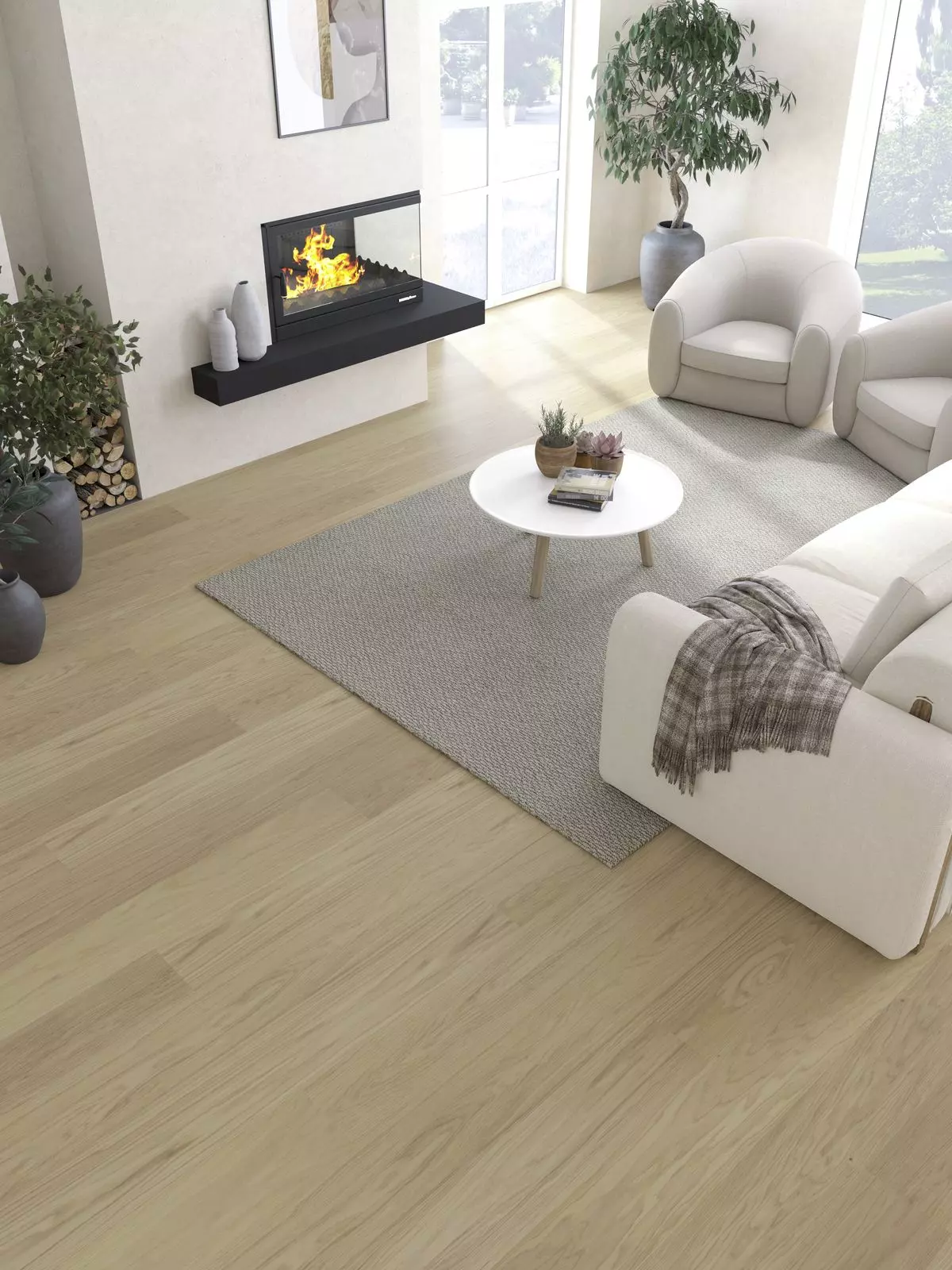 Паркетная доска Esta Parket Nova Eco арт.16039 Дуб Pure Line 1 strip 